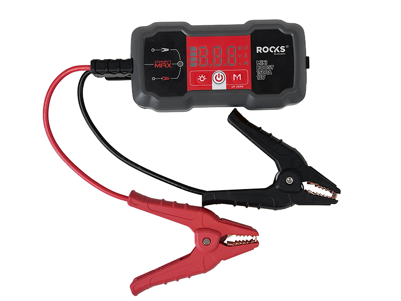 ROOKS Booster urządzenie rozruchowe MAX-CONNECT 12V 1500 29,6 Wh