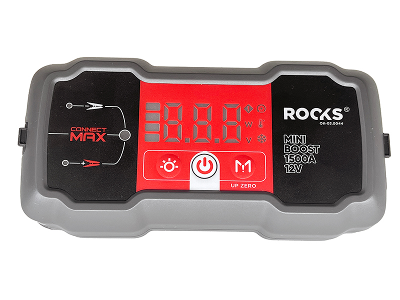 ROOKS Booster urządzenie rozruchowe MAX-CONNECT 12V 1500 29,6 Wh