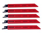 ROOKS Brzeszczot do piły szablastej Bi-METAL stal 10 TPI x 152 mm kpl. 5 szt. OK-03.4512