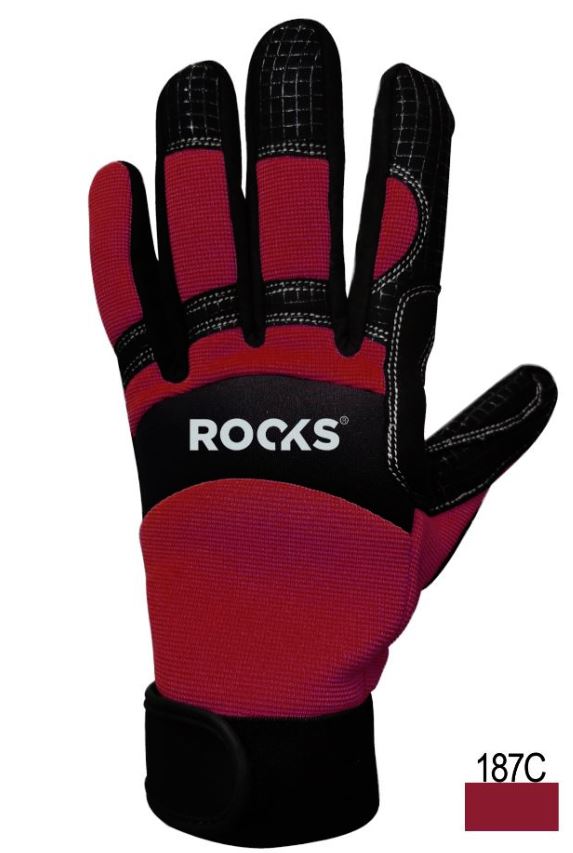 ROOKS OK-09.0014 Rękawice robocze STRONG GARAGE rozmiar M 8"