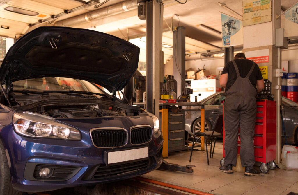 warme Lichtfarbe in der Werkstatt