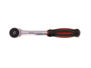 ROOKS Twist-Ratsche mit drehbarem Griff 1/4" 60Th