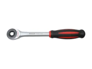 ROOKS Twist-Ratsche mit drehbarem Griff 1/2" 60Th