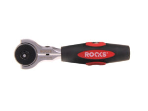 ROOKS Ratsche mit klappbarem Griff und drehbarem Schwenkkopf T 1/4" 72T