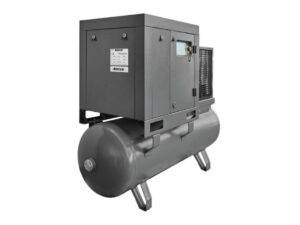 ROOKS Schraubenkompressor 300 l, 10 bar, 400 V, mit Frequenzumrichter und Trockner